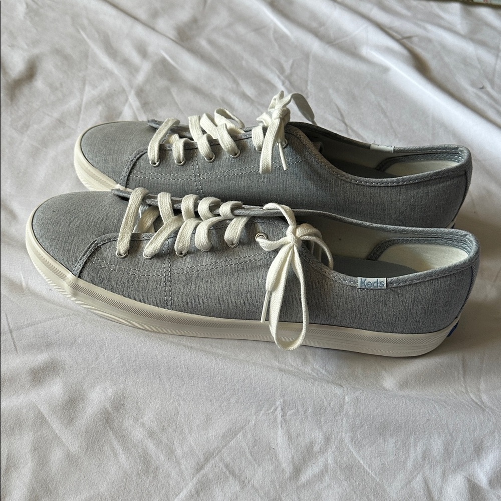 Keds Classic Light Blue Sneakers with White Accents